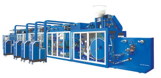 Baby diapers equipment