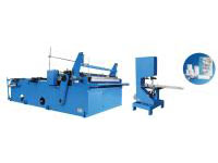 Rewinding perforating health paper machine